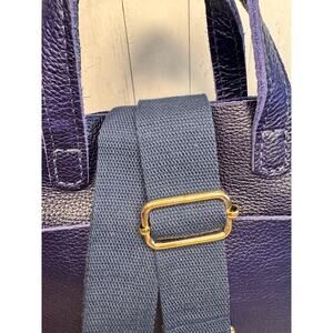 Crossbody Purse Strap Solid Blue Bag Strap Guitar Strap NEW